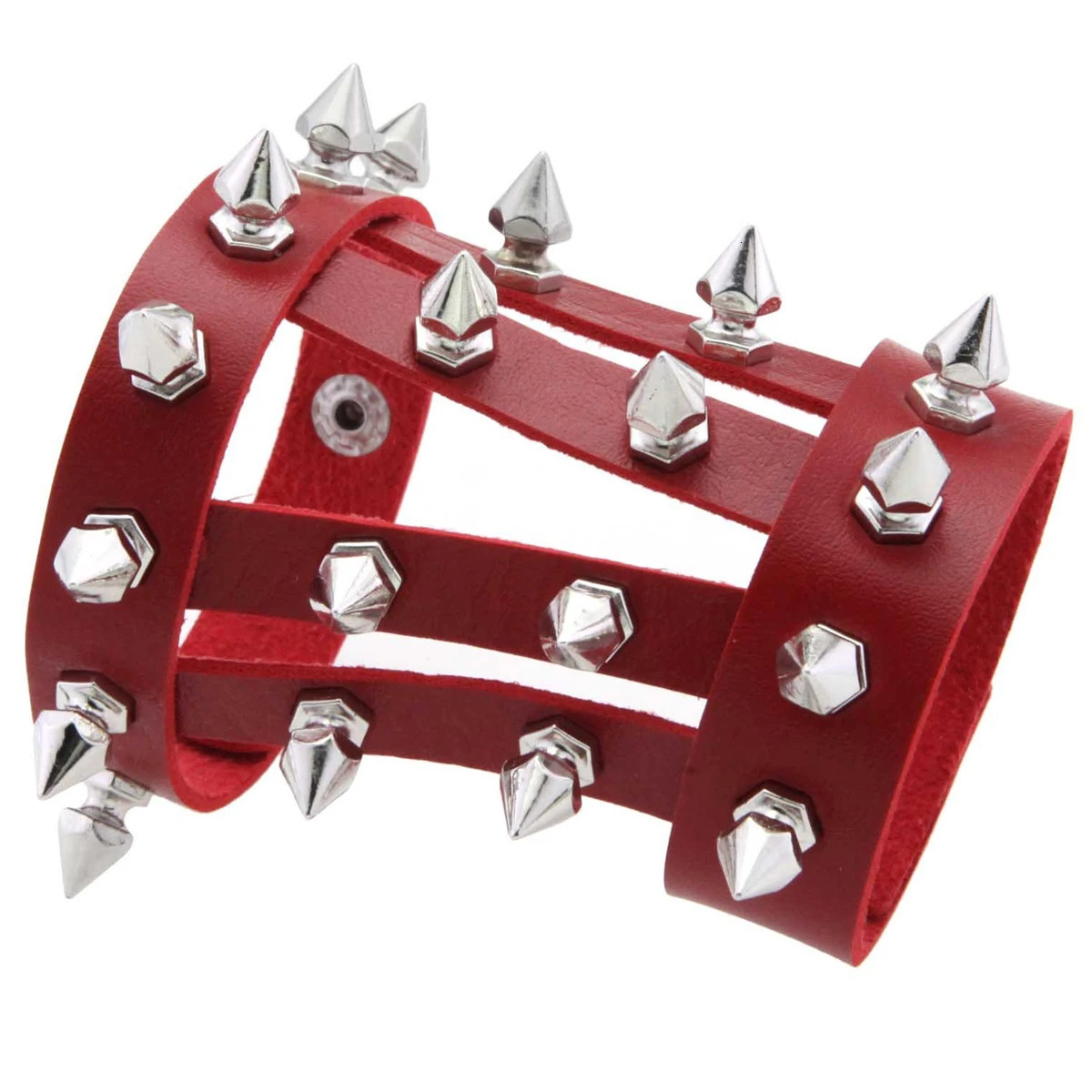 Fashionable Hip Hop Skeleton Rivet Punk Bracelet Suitable For Women And Mens Daily Holiday Party Wear Halloween Rock Gift 251028