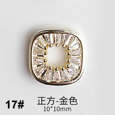 10pcslot 3D Hollow Love Drop Zircon Crystals Alloy Rhinestones Jewelry Nail Art Decorations Nails Accessories Charms Supplies 251027
