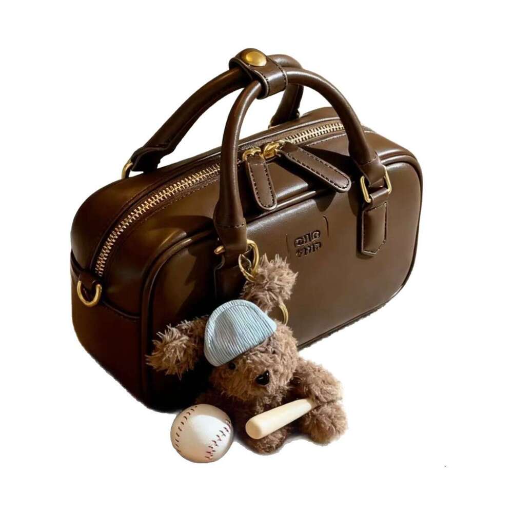 Nanfeng Chio2nd Latte House Pillow for Women, Office Commute Handbag, Versatile Single Shoulder Crossbody Small Bag