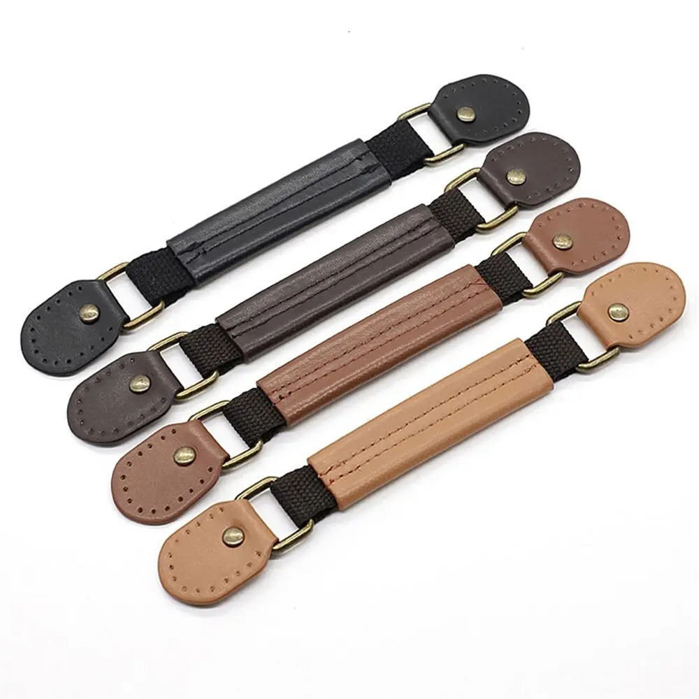 Luggage Suitcase Handle PU Leather Pull Strap Luggage Suitcase Handle Replacement Fashion Bags Part Accessories 235cm 251030