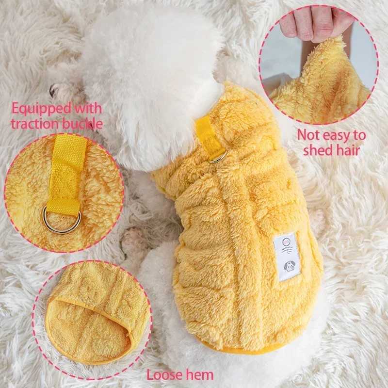 Pet Autumn and Winter Fleece Clothes Dog Cat Warm Coat Small Dogs Clothing Chihuahua Costumes C251030