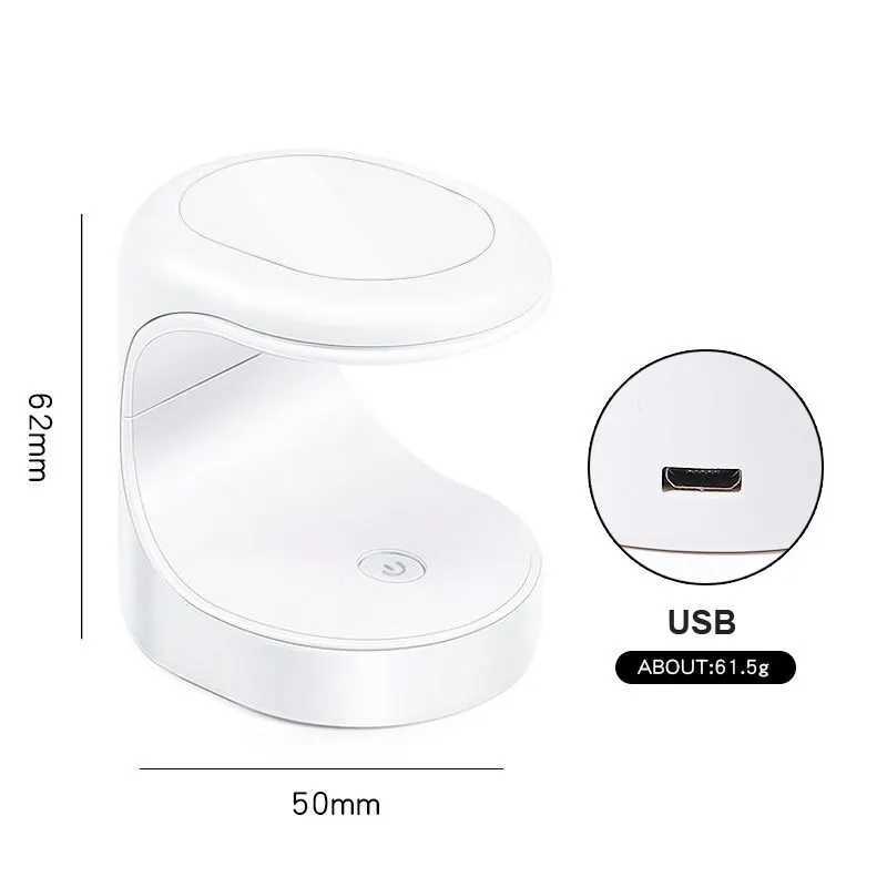 Mini Nail Dryer UV Lamp Manicure Machine Single Finger Nails Art Tool Gel Polish 16W Nail Dryer LED Lamp Manicure Tools With USB L251030