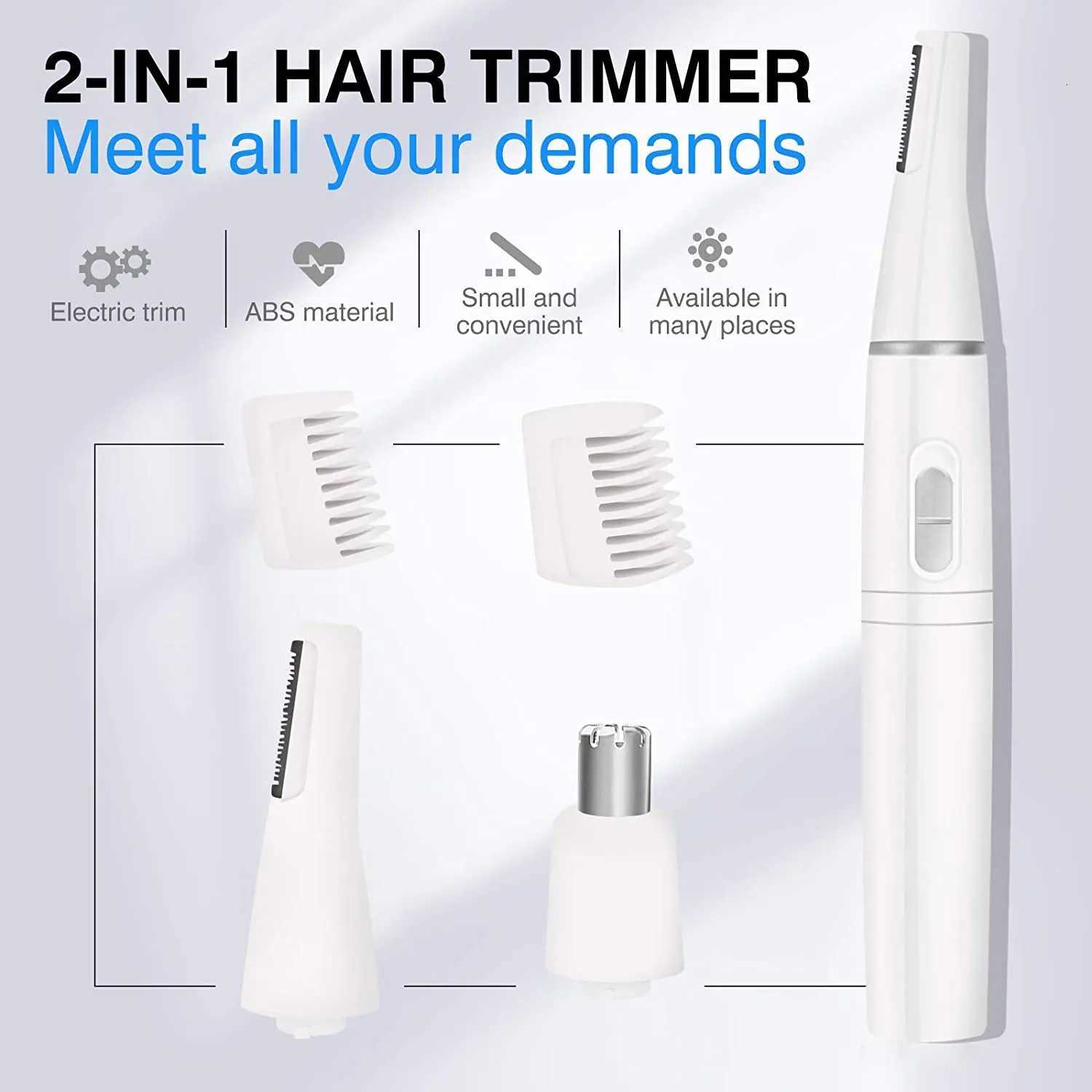 Multifunctional Electric Nose Trimmer Nose Hair Cut Clipper Eyebrow Trimer For Men Women Beauty Tool Safe Lasting Face Care Tool M251030