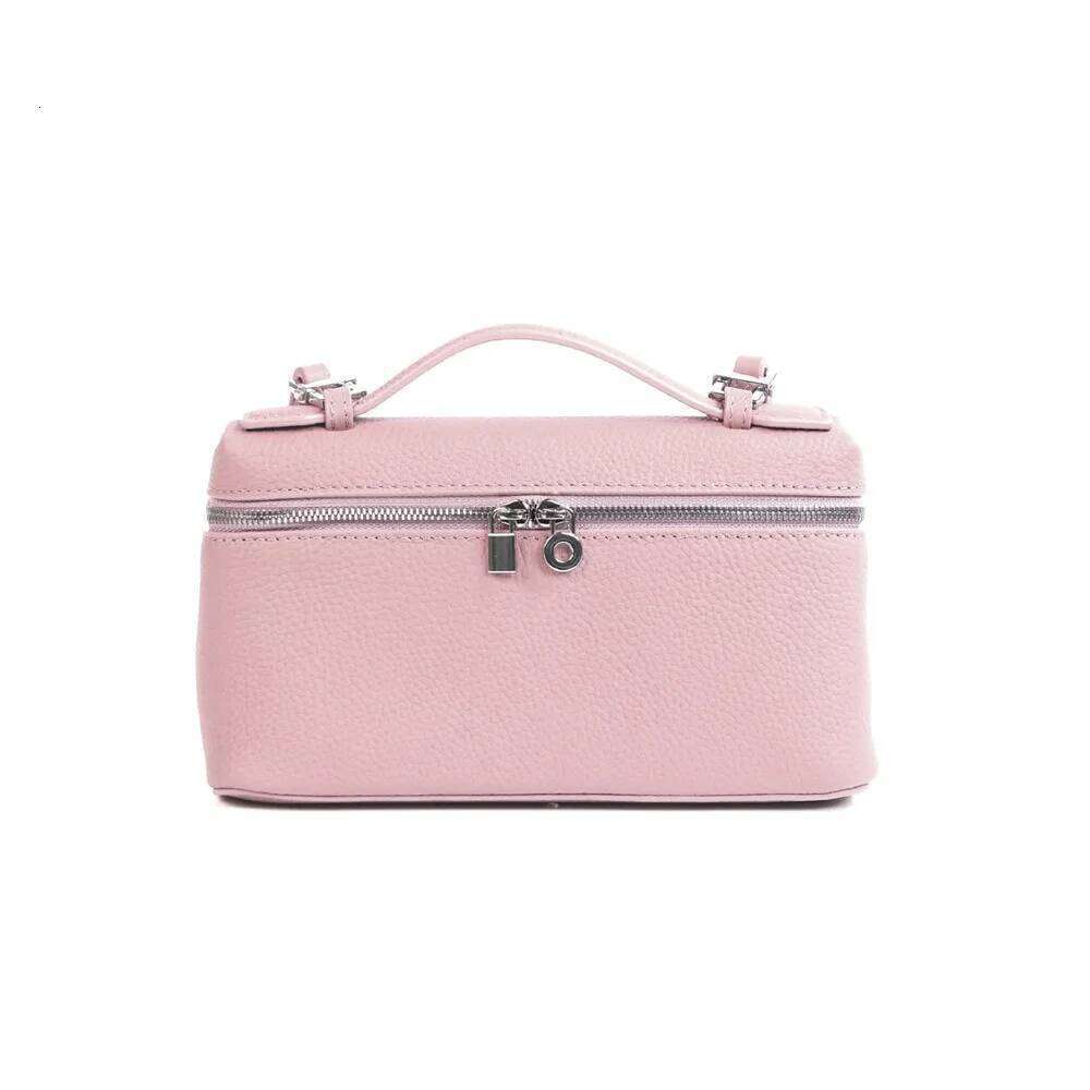 Top Layer Cowhide Lunch Genuine Women's Handheld Crossbody New Fashion Brand Small Bucket High Quality Single Bags