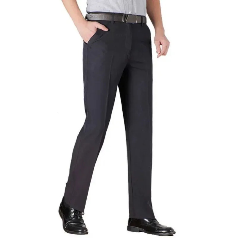 Mens Autumn Thick Casual Suit Pants Classic Business Fashion Stretch Summer Thin Trousers Male Clothes KOACUS 251028