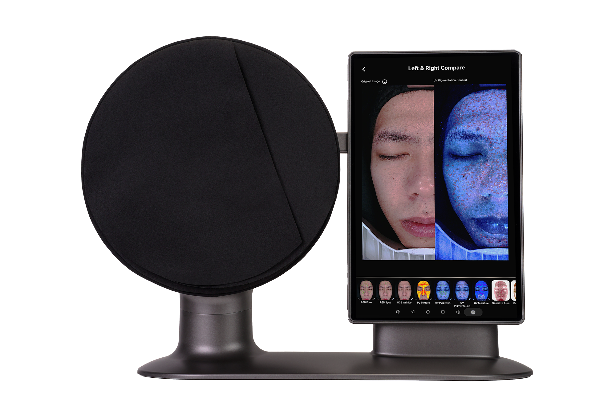 2 In 1 Skin Analyzer Scalp Analysis Salon Using Skin Management Device Facial Skin Analyzer Hair Scalp Analyzer