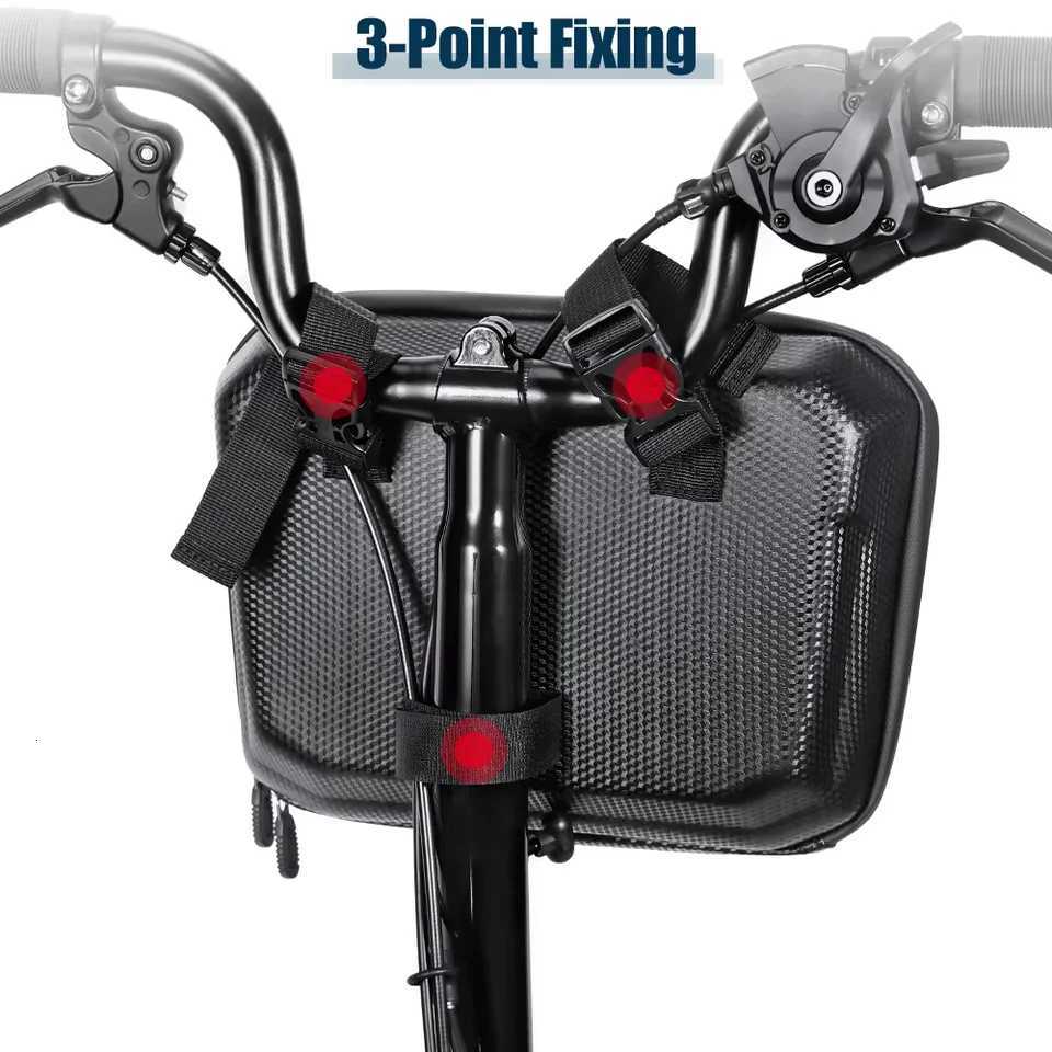 NEWBOLER 6L Electric Scooter Bag EVA Electric Scooter Front Bag Electric Bike Bag Universal For Scooter Bike Accessories H251029