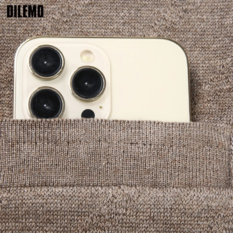 Top Grade Autum Winter Fashion Cardigan Knit V Neck Woolen Casual Sweater Vest Sleeveless Trendy Mens Clothes 2025 251017