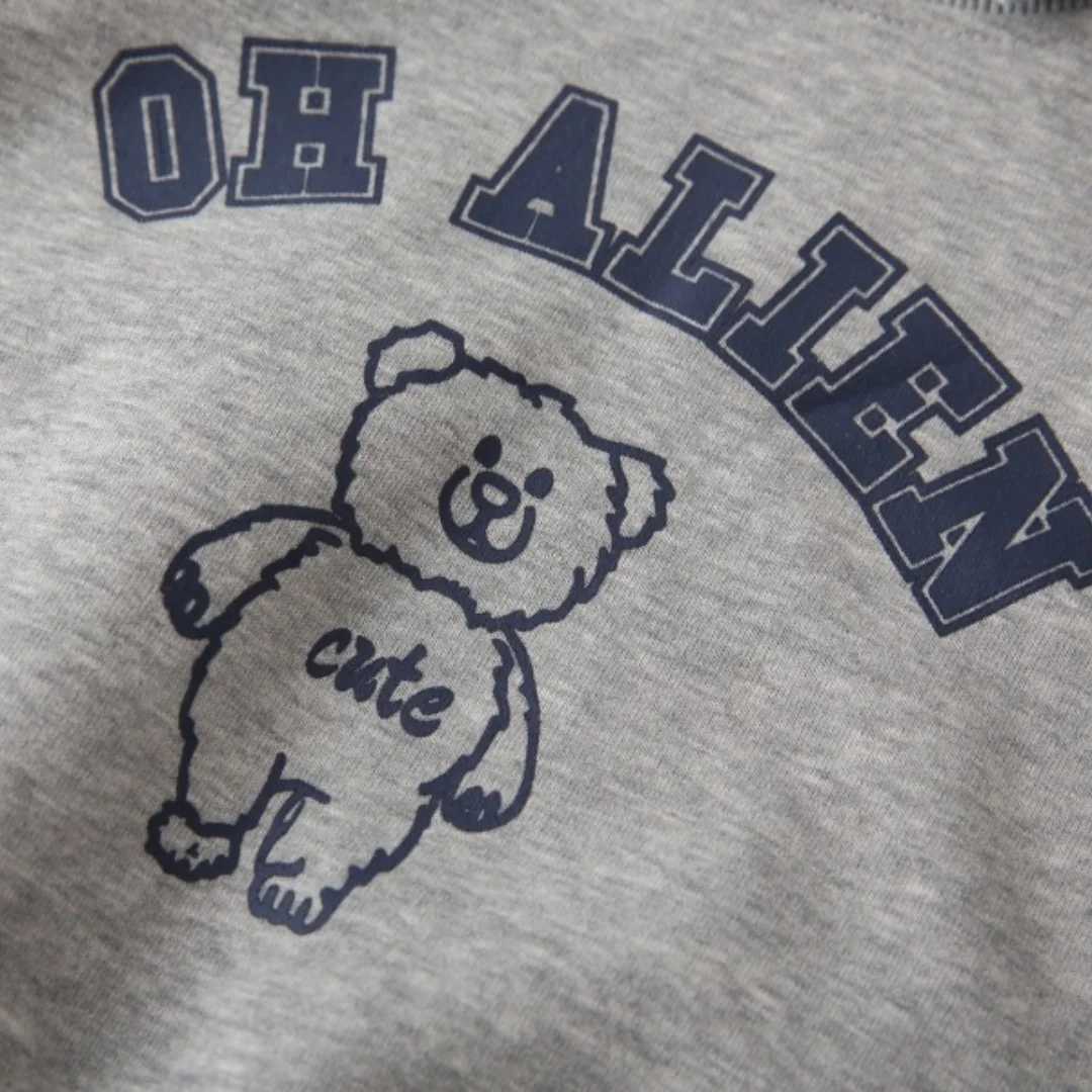 2025 New Style Kids Clothes Pullover Cotton Fake TwoPiece Sweatshirt 27Y Children Boys Girl Bear Print Casual Fleece Lined TopT251030