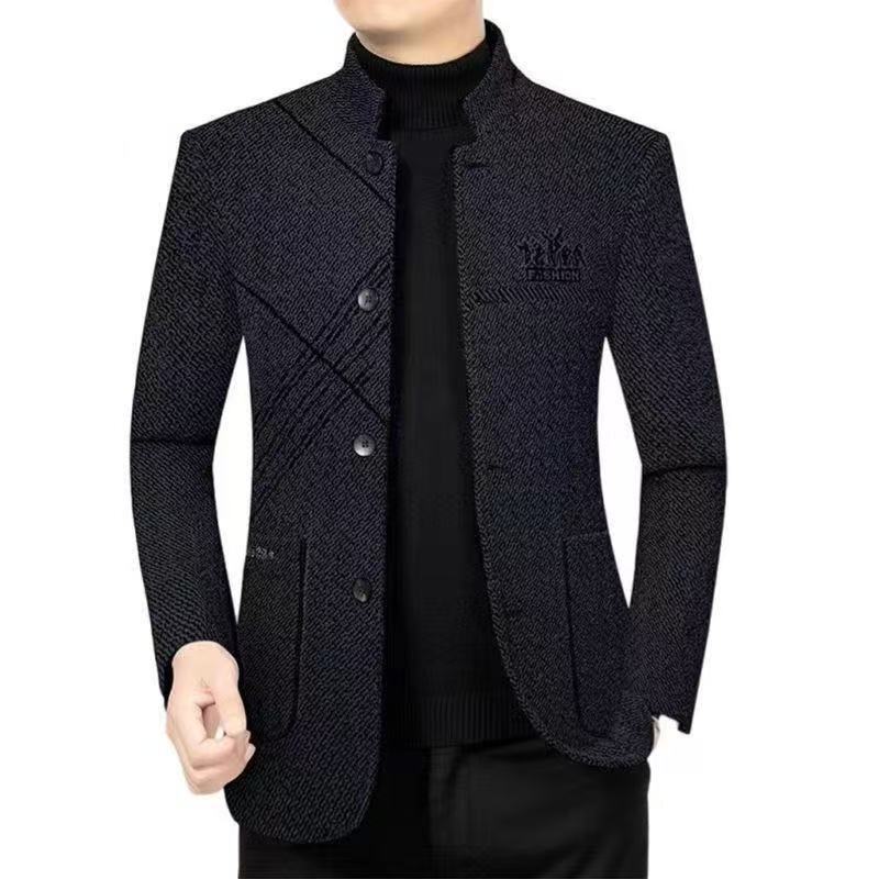 Men's Designer Coat Autumn New High-quality Youth Suit Jacket Stand Collar Casual Coat Men's Top