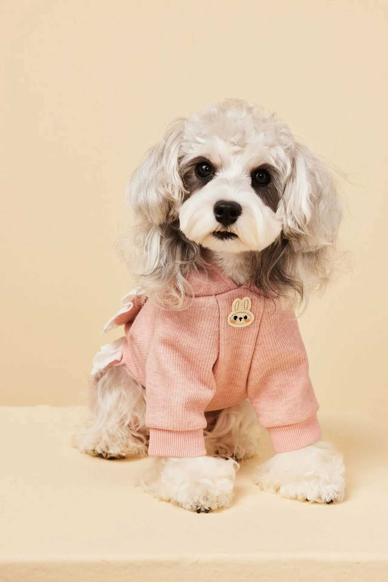 FourLegged Fleece Pet Pants Autumn Winter Warm Flower Patterned Dog Clothes Cat Clothes Cozy Pet Clothing C251030