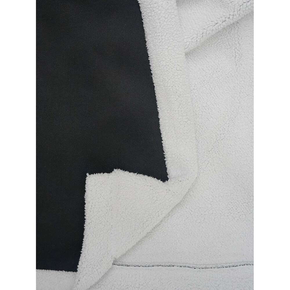 New Women S Mid Length Plush Coat Loose Casual Top Thickened Composite Fleece For Warmth