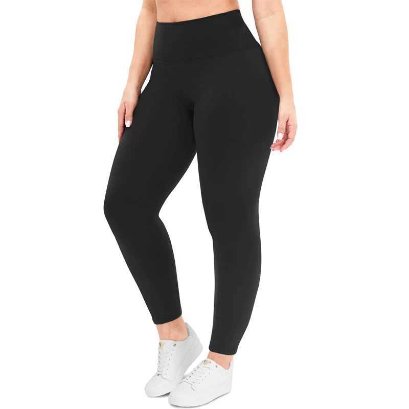 VITALINOVO Plus Size Leggings with Pockets for Women High Waisted Tummy Control Soft Stretchy Yoga Pants for Workout Running J251030