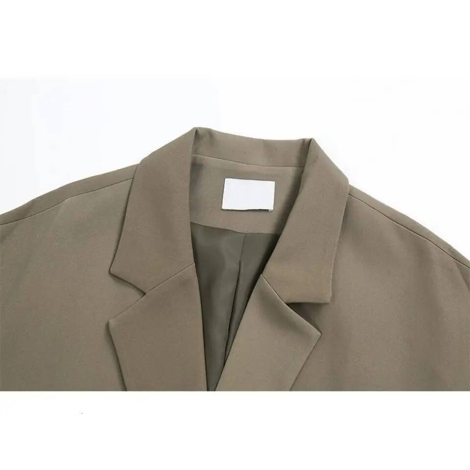 winter jacket women Oversize Women Suit Korean Chic Black Blazer Casual Coat Streetwear Loose Jackets Solid Women's Clothing Student New