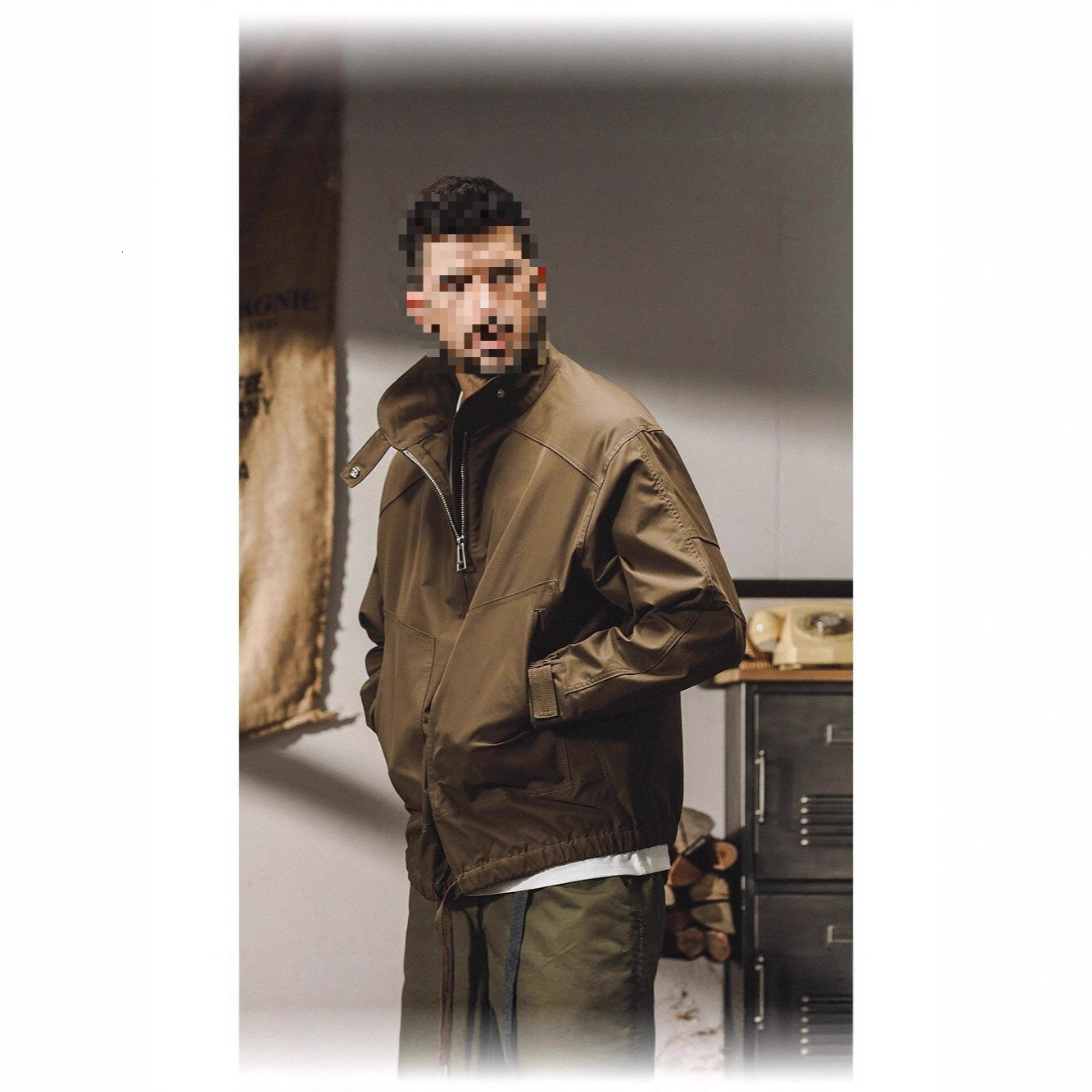 Trendy Loose Casual Jacket For Men New Autumn Winter Harajuku Style Windbreaker Versatile Simple Designer Coat Workwear Jacket