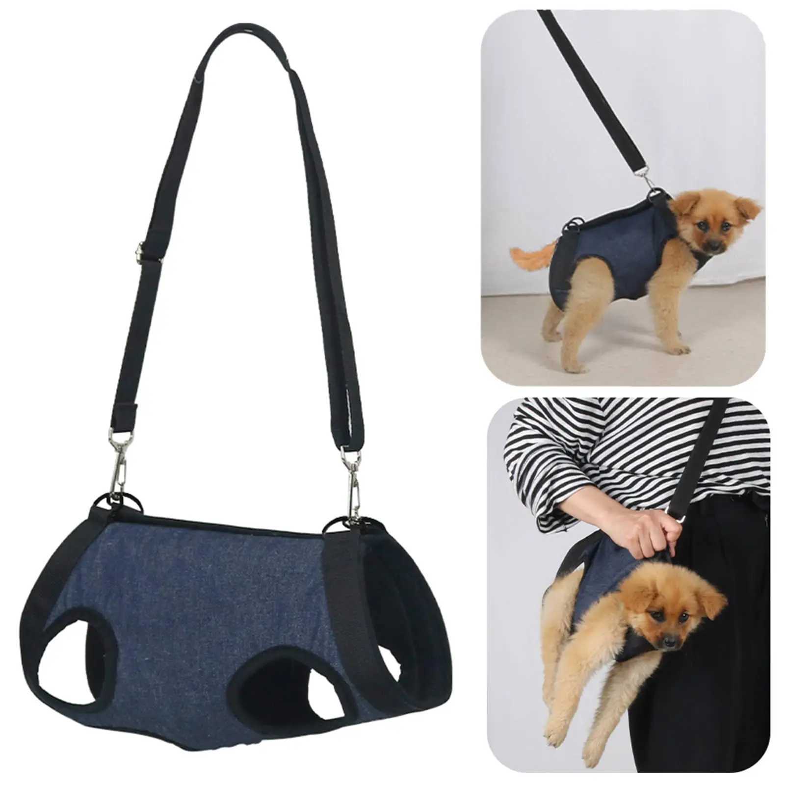 Dog Lift Harness For Small Large Dogs No Pulling Assist Harness Adjustable Assist Training Vest Pet Rehabilitation J251129