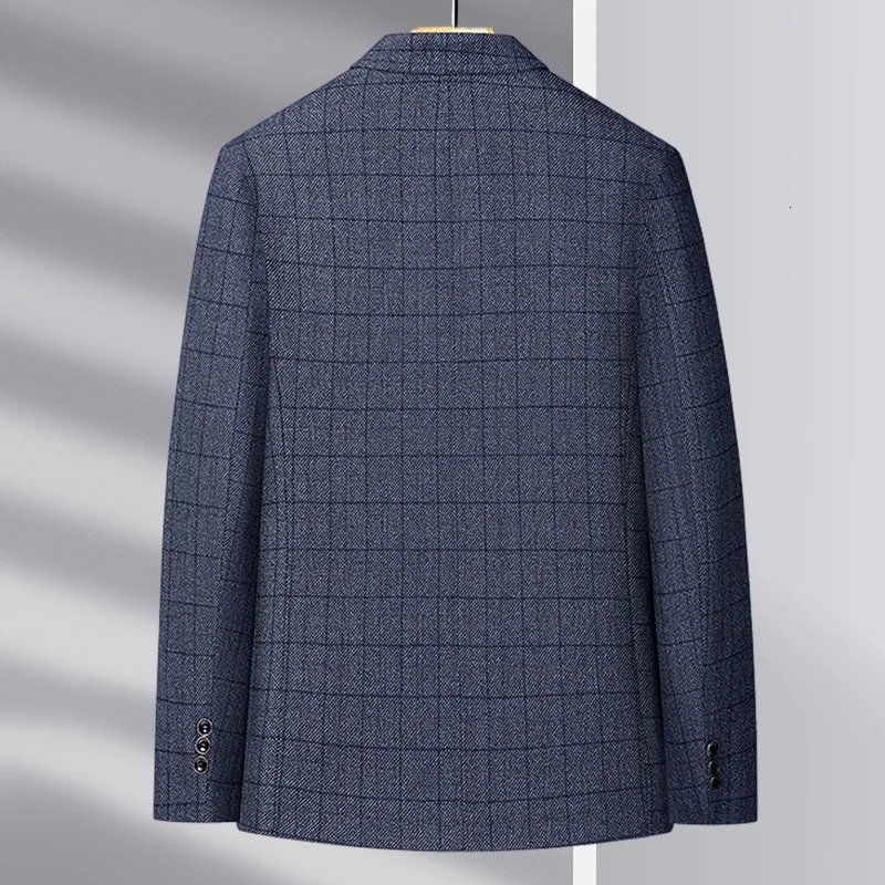 For the autumn and winter of middleaged elderly mens business casual woolen suit jackets for dads 251028