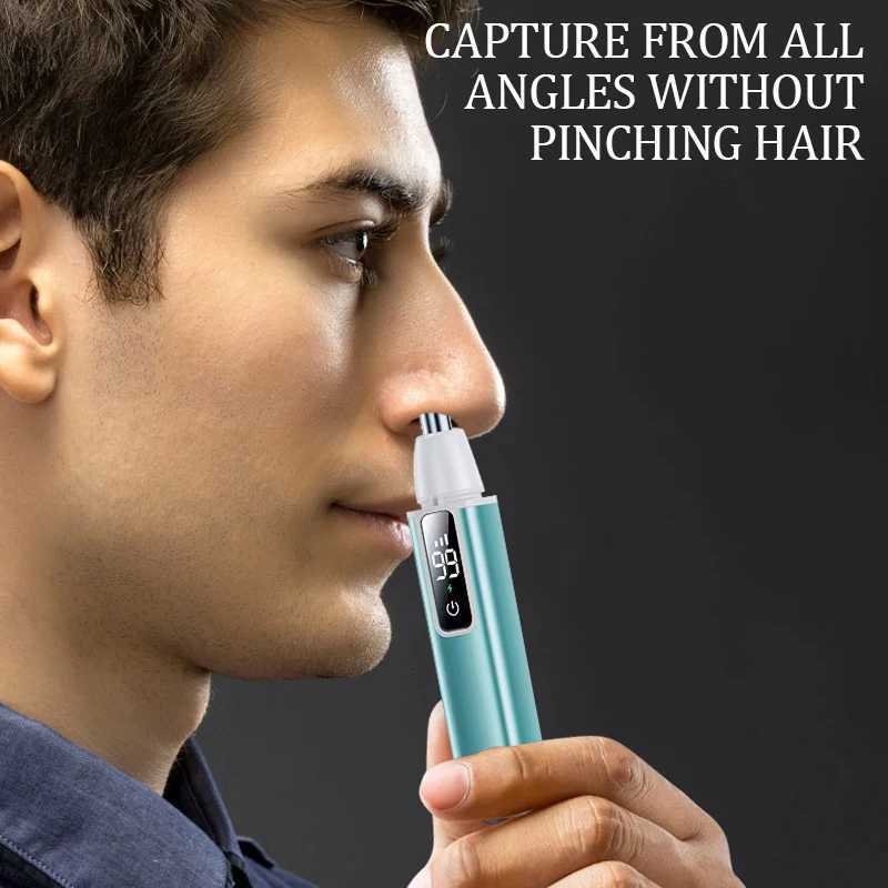 Electric Ear Nose Hair Trimmer Rechargeable TypeC Fast Charging Portable Eyebrow trimming Hair Trimmer For Nose M251030