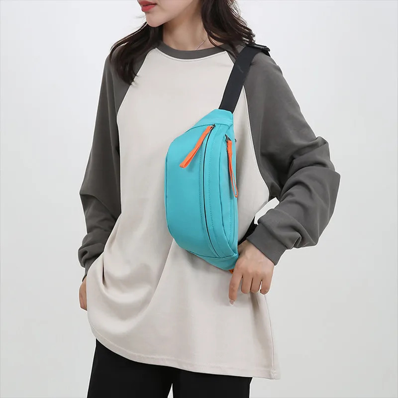 Yellow Green Fashion Banana Chest Bag Men Women Street Casual Fanny Pack Outdoor Sport Single Shoulder Bag 251030