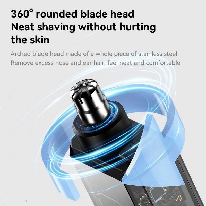 Nose Hair Trimmer Electric Rechargeable Nose Trimmer for Men Nose Hair Cutter Ear Trimmer M251030