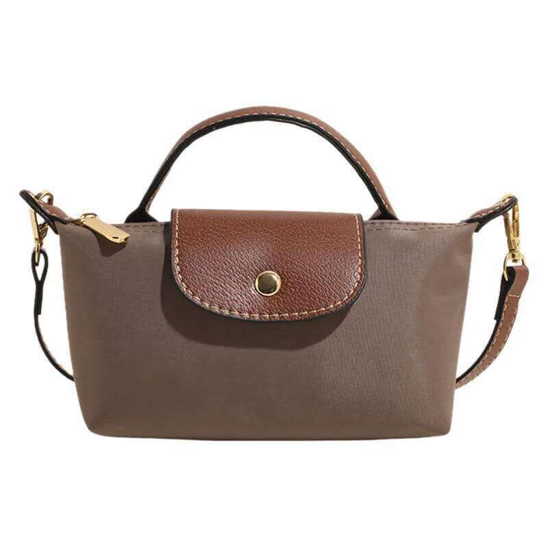 Vintage Fashionable And Versatile Women's Single Shoulder Messenger With A Highend Nylon Dumpling Bag Suitable For Daily Use