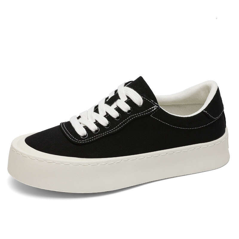 2025 Men's Sneakers New Breathable Canvas Casual Trendy Sports White Shoes for Men