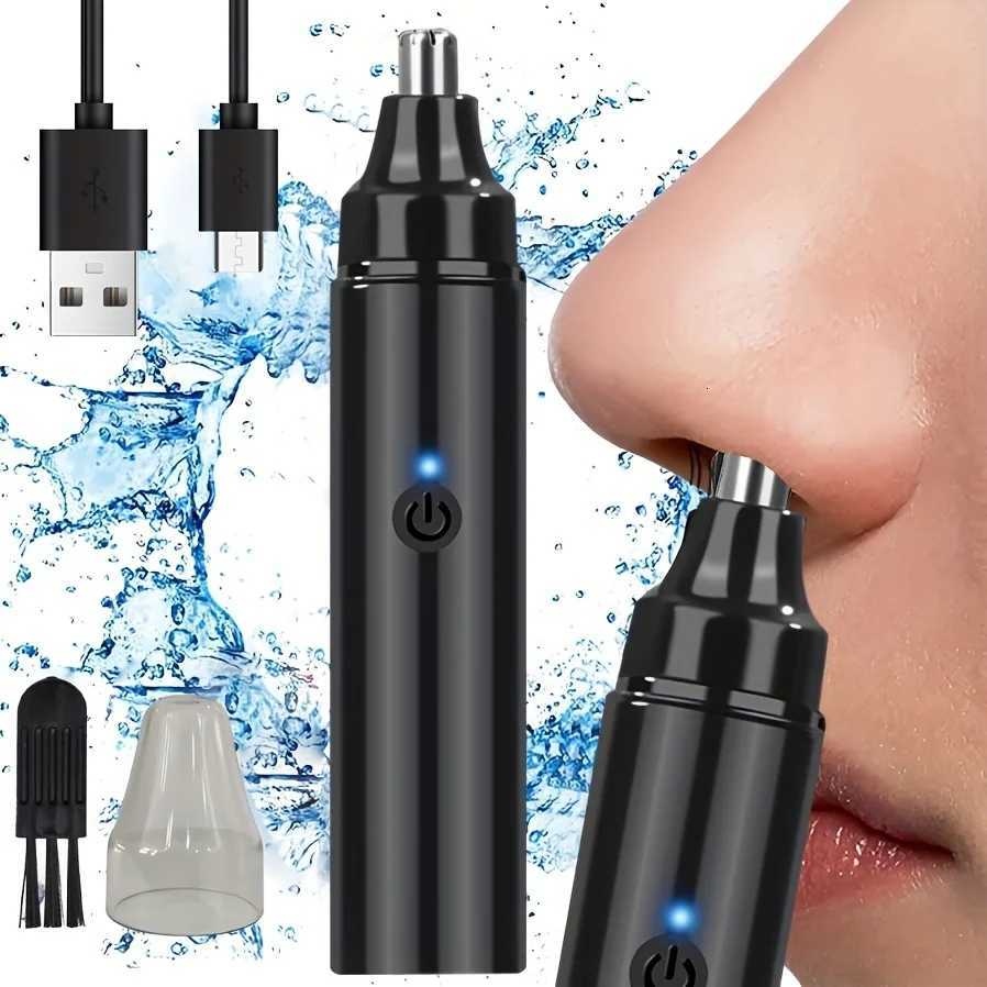 Portable Electric EarNose Hair Trimmer for Men Women USB Rechargeable Painless Eyebrow and Facial Hair Removal Washable Shaver M251030
