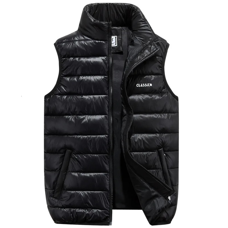 Winter Vest Women Man Waistcoat Plus Size 4XL 5XL 6XL Thermal Vests for Female Casual Loose Warm Sleeveless Down Jacket 251029