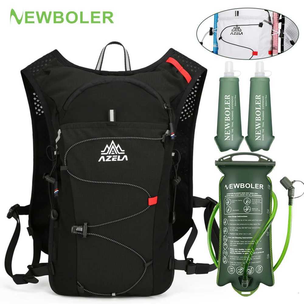 NEWBOLER Breathable Hydration Vest Trail Running Backpacks Lightweight Cycling Run Jogging Marathon Backpack Riding Climbing Bag H251029