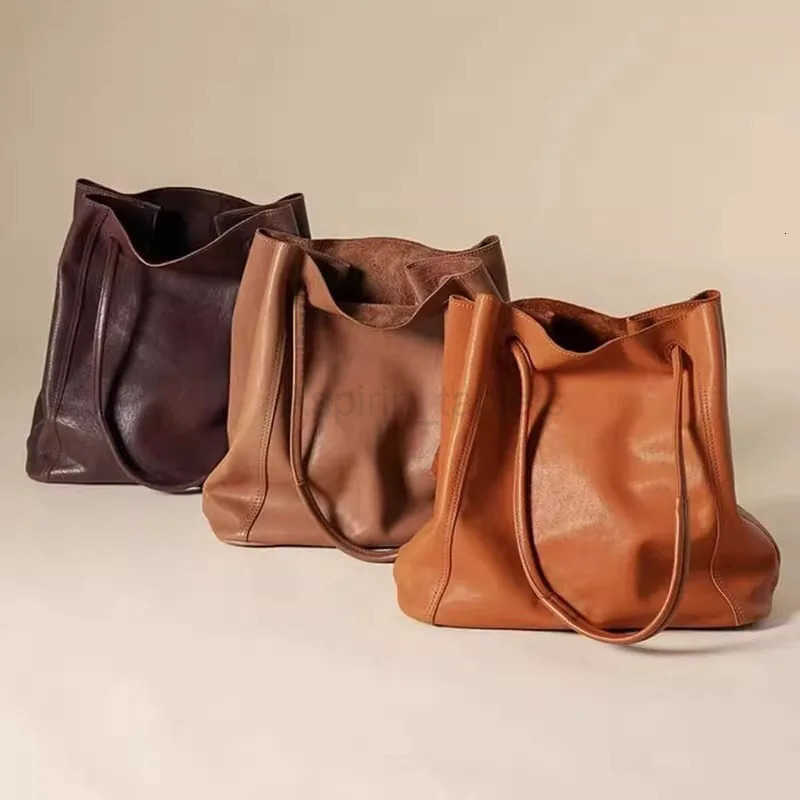 MOTAORA Genuine Leather Handbag for Women Retro Designer Crossbody Bag Shoulder Bag Natural Cowhide Ladies Purse Tote M251030