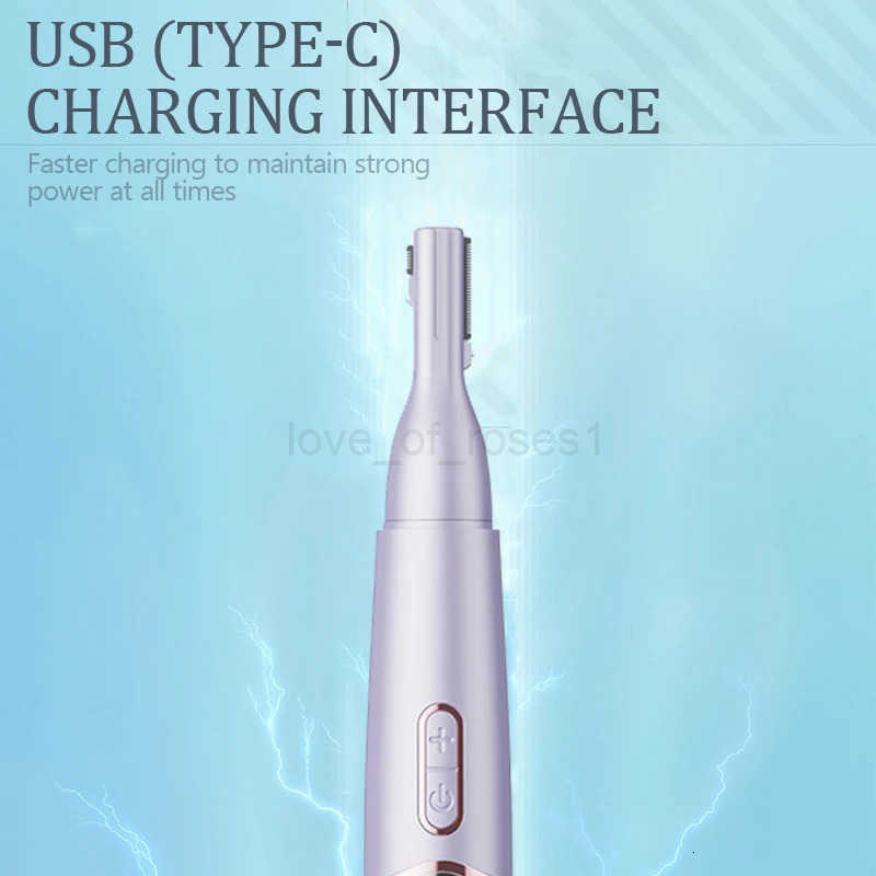 Electric Multifunctional 2in1 Eyebrow Trimmer Nose Hair Trimmer IPX7 waterproof Trimmer for Men and Women Z251030