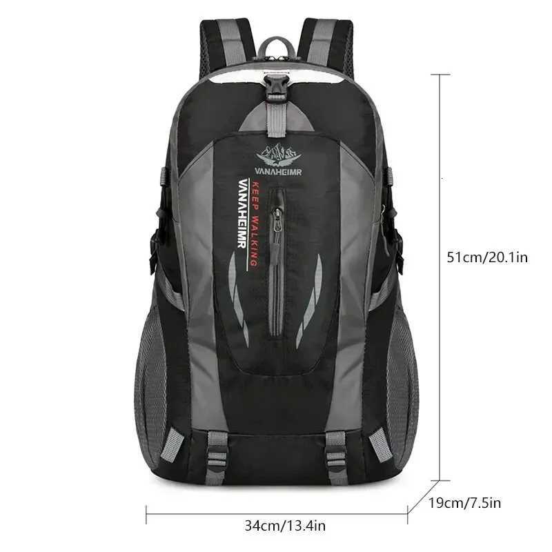 40L Outdoor Waterproof Large Capacity Hiking Bag travel organizer tote bag zipper organizer maletas de viaje con ruedas envio H251029