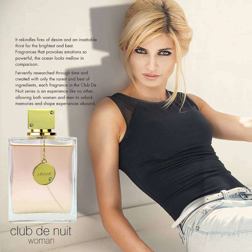 Armaf Club De Nuit Women Eau Fragrance Arabian Women's Perfume Pheromone Cologne for Man Makeup