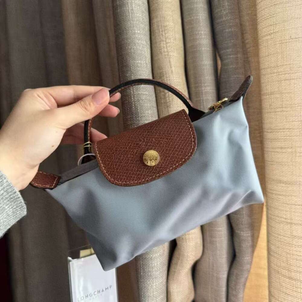 designer bag Luxury bag French Longchamp for Women, Handbag, Tote Phone Single Shoulder Crossbody Bag, Mini Dumpling Bag Fashionable and versatile han