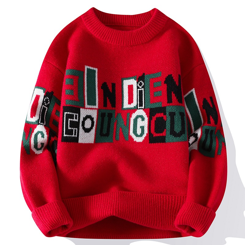 Top-quality Men's Sweaters Luxurious Design Color-blocking Soft And Warm Wool Sweaters Classic And Retro Styles For Both Men And Women On Instagr