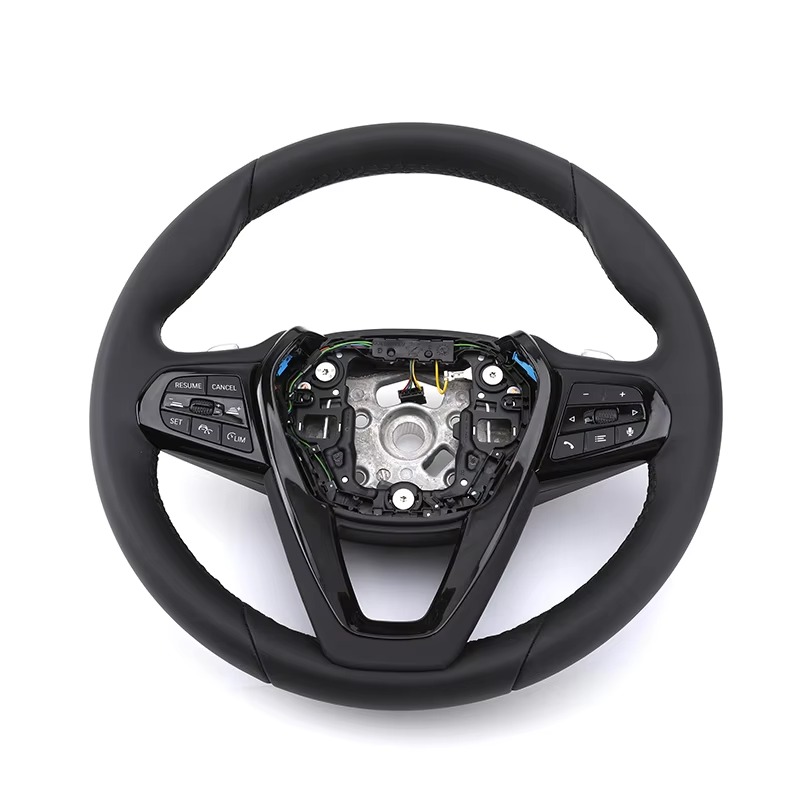 Customizable Stylish Leather Wrapped Car Steering Wheel for BMW 5 7 Series X7 G38 G12 G07 G30 G20 G80 G21 G81 G21 G22 G82 G30