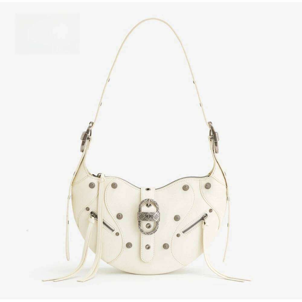 Designer Bags JW PEI Croissant TESSA Large Capacity Motorcycle Shoulder Messenger Women's Underarm Bag Artificial Wax Leather Hot Selling