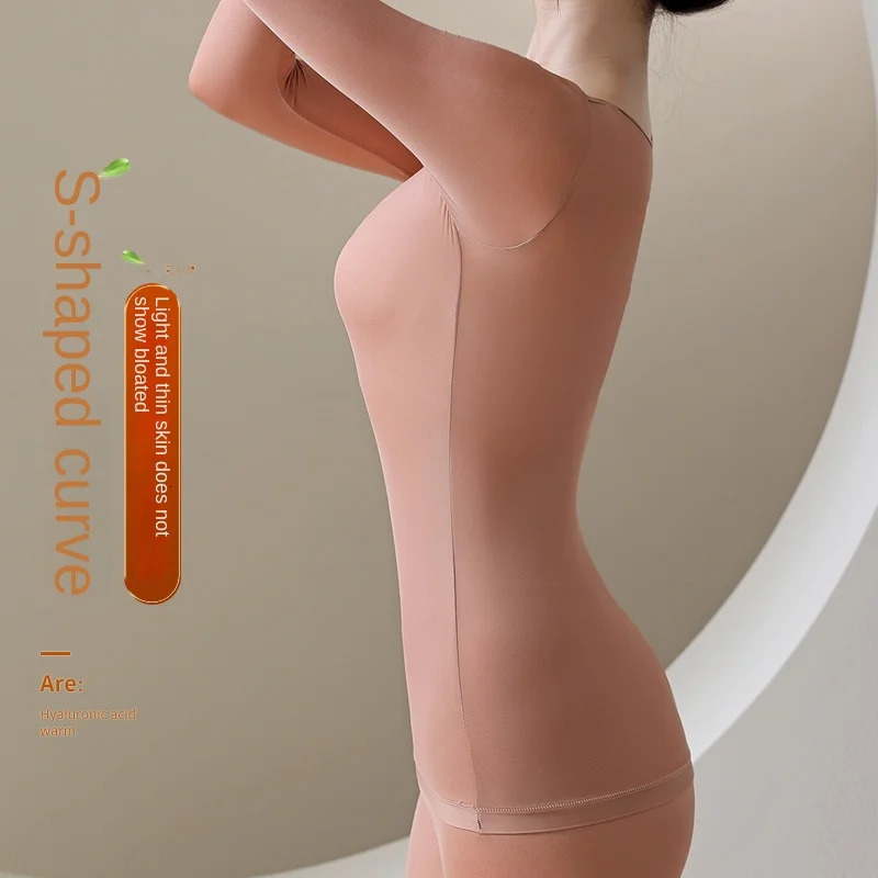 Womens Thermal Underwear Autumn Winter Bottoming Shirt Longsleeved Tshirt Thin Thermal Top Second Womens Thermal Skin LXL 251030