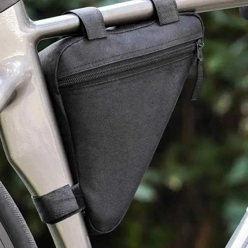 Bicycle Triangle Bag Bicycle Front Frame Handlebar Waterproof Cycling Bags Bike Parts H251029