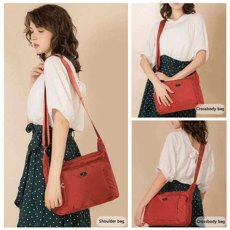 Fouvor Crossbody For Women 2025 Trend Canvas Large Shoulder Oxford Fashion Casual Travel Office Female Bags 2786-03