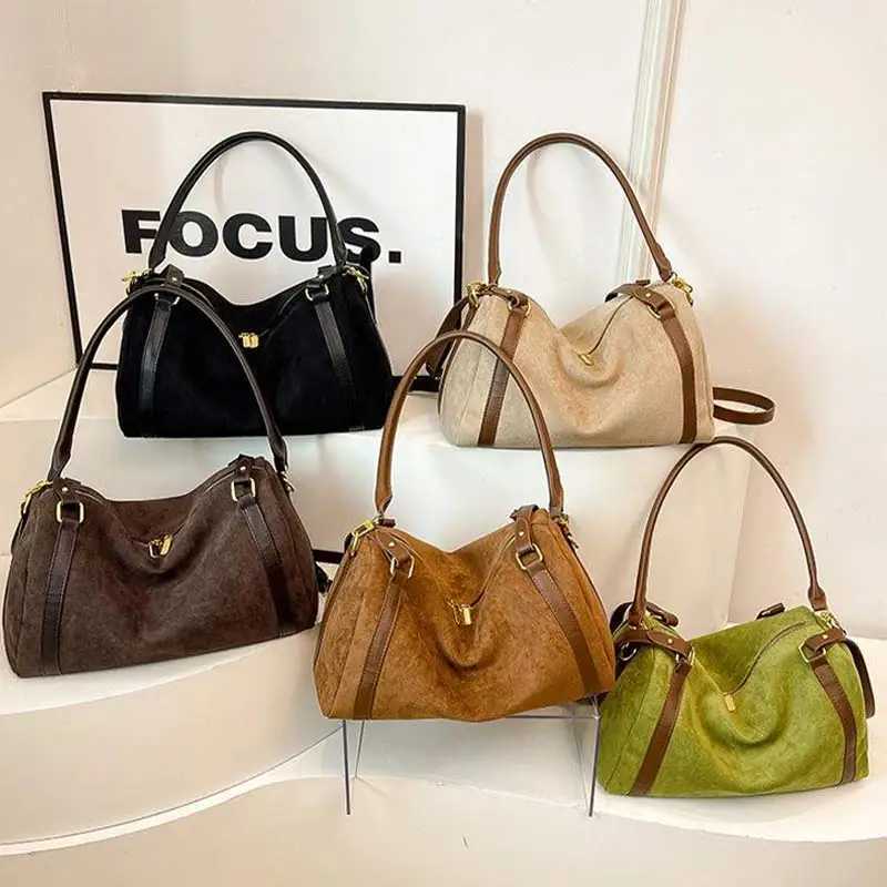 Designer bag Brand Niche Handbag Luxury Large Capacity High Quality Pu Shoder Bag Elegant Crossbody Bag Versatile Fi Wens Bag Y251029