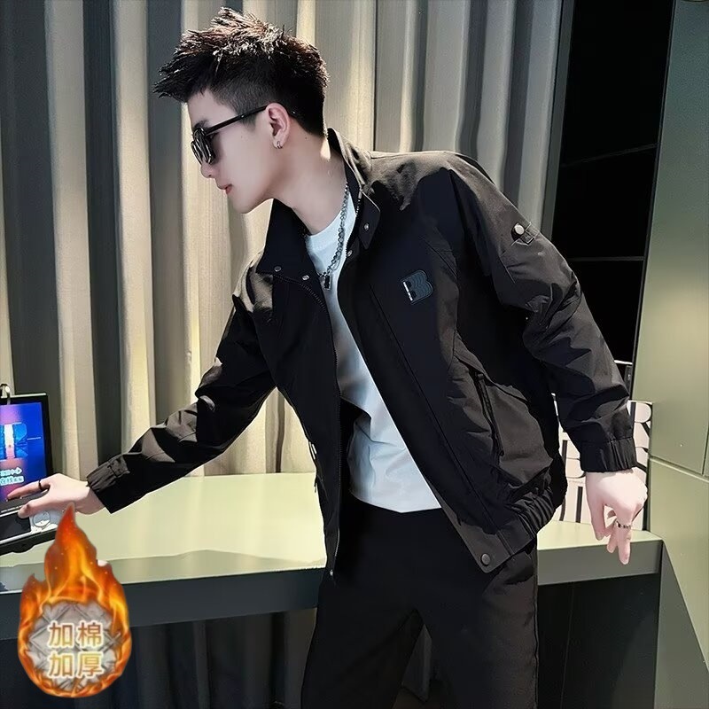 American Style Workwear Jacket For Men Spring And Autumn Designer Coat Trendy Casual Cool Jacket Men's Clothing 2025 New Men's Jacket Top