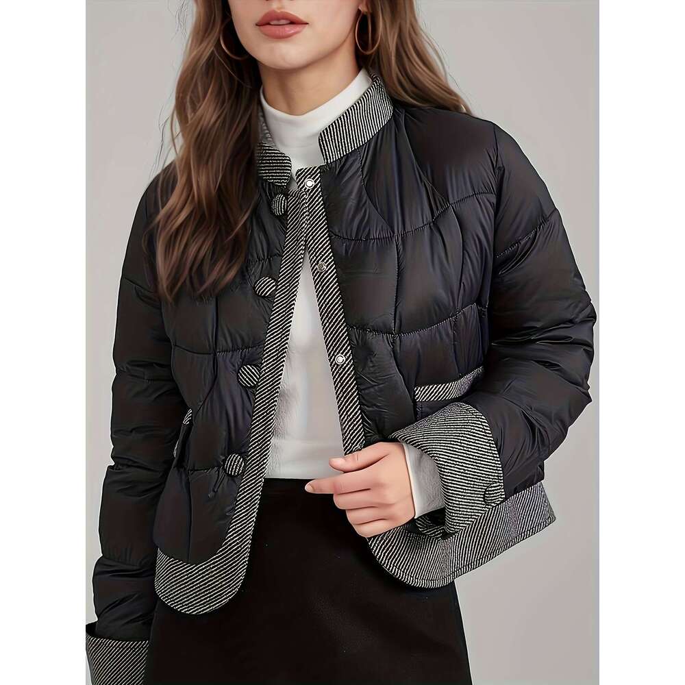 Women S Elegant Winter Coat Long Formal Casual Outerwear Hine Washable Cold Weather Jacket For Everyday And Special Ocns Sleek Fabric Construction