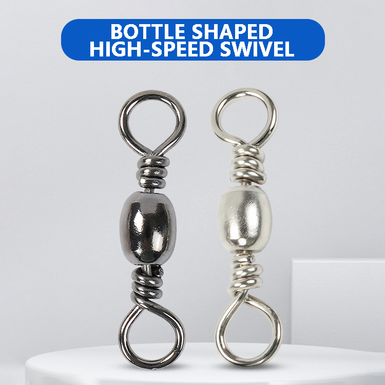 Spot bottle type high-speed swivel connector manufacturer wholesale outdoor fishing accessories fishing gear supplies
