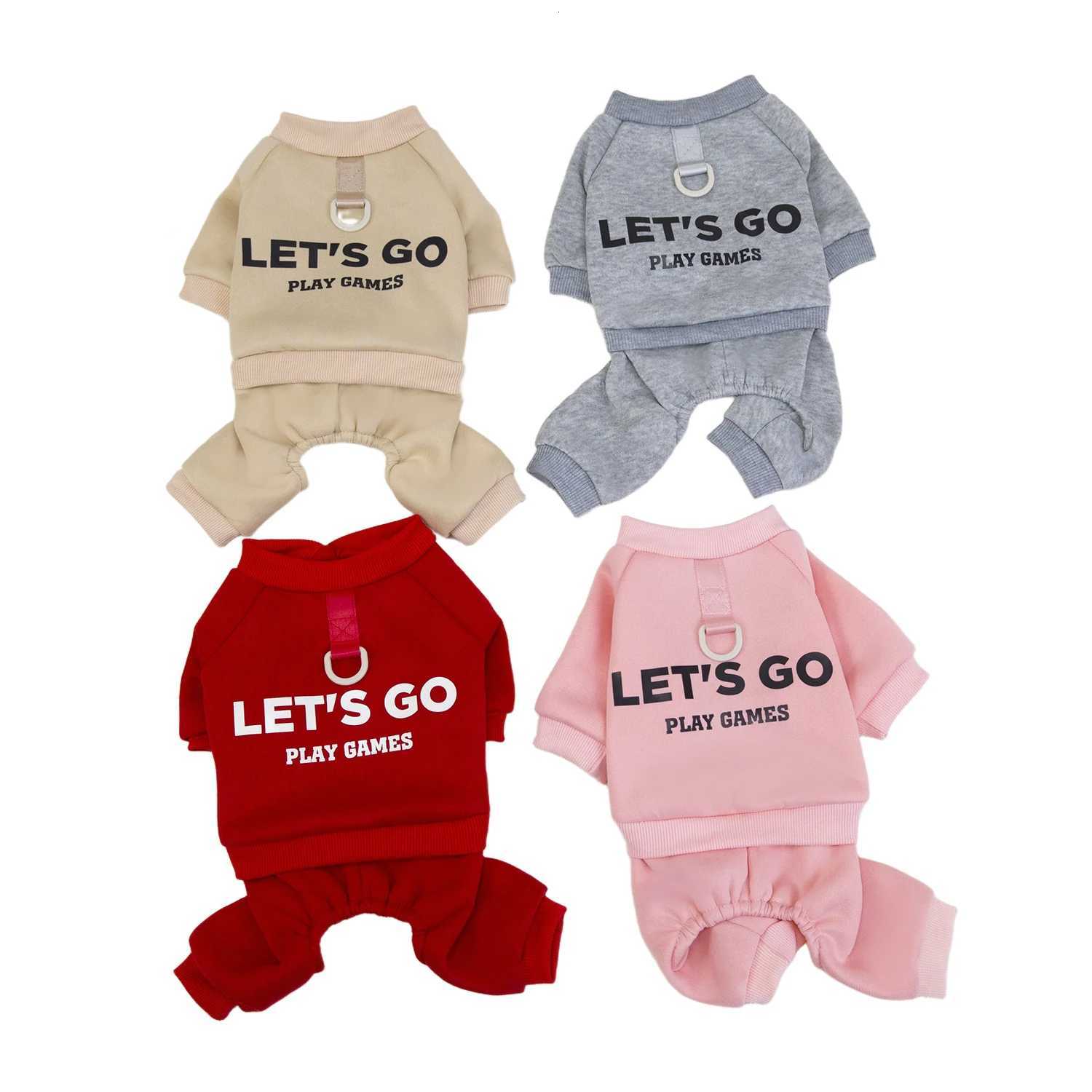 Fleece Dog Hooded Winter Clothes for Small Medium Dogs Puppy Coat Chihuahua Yorkie Jumpsuit Onesies Dog Sweatshirt Pet Apparel C251030