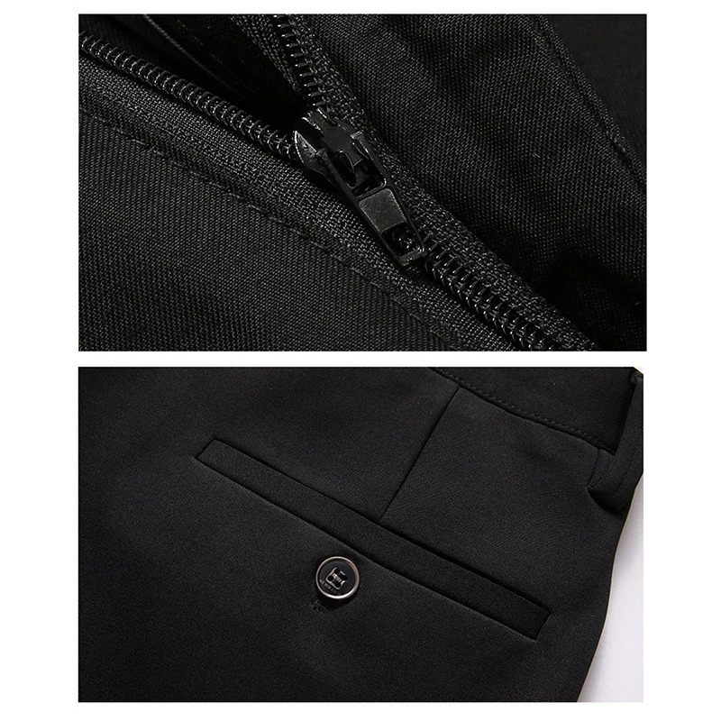 Mens Plus Size Formal Pants for Work Plus Size 48 50 52 Men Formal Suit Pants Business Casual Long Trousers 251028