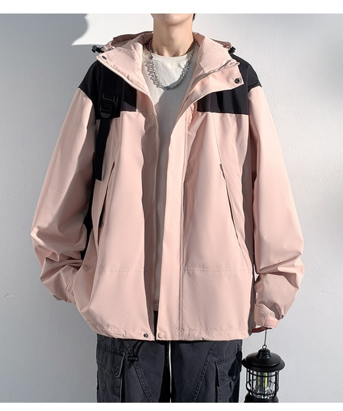 Designer Coat Trendy Outdoor Windproof Waterproof Jacket Men Spring Autumn Casual American Style Sports Hooded Hiking Jacket