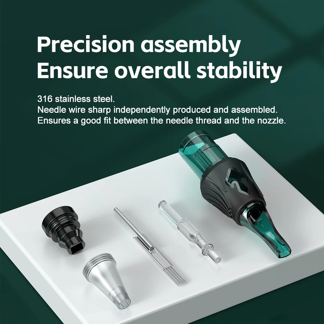 HYlab Tattoo Needle Cartridge Senior Safety Cartridge Needles Soft Sketch Magnum Chief Artist Ethylene Oxide Sterilization 251027