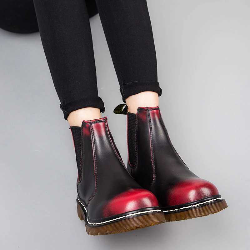 Designer Luxury Unisex 2026 Genuine Leather Top Quality Women 46 Ankle Boots Mens Chelsea Motorcycle Woman Shoes Female Boots Z251029