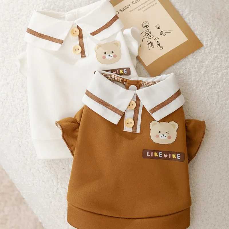 Fleece Hoodies for Small Dogs Puppy Sweatshirt Bulldog Clothes Chihuahua Clothing Cat and Dog Costume Winter Polo Shirt Pet Coat C251030